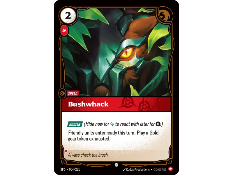 Bushwhack SFD-004 | Spiritforged | ProCards México