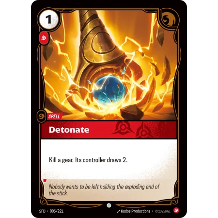 Detonate SFD-005 | Spiritforged | ProCards México