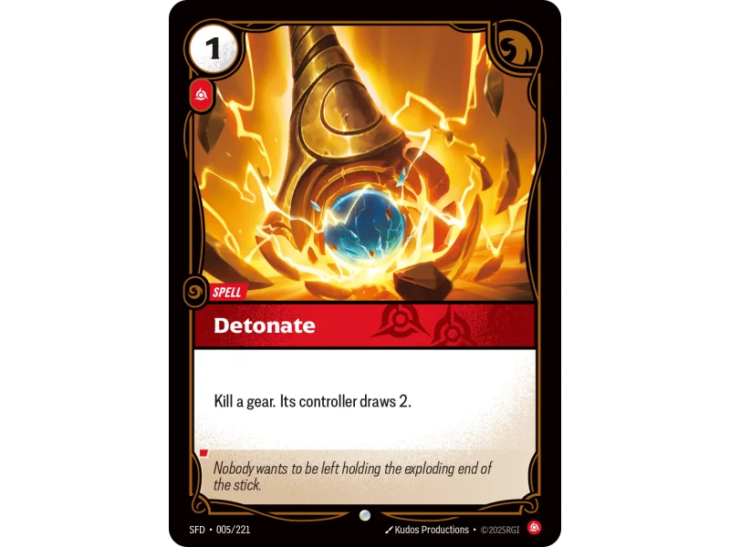 Detonate SFD-005 | Spiritforged | ProCards México