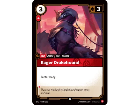 Eager Drakehound SFD-006 | Spiritforged | ProCards México