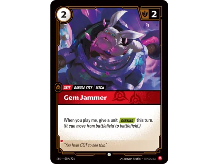 Gem Jammer SFD-007 | Spiritforged | ProCards México