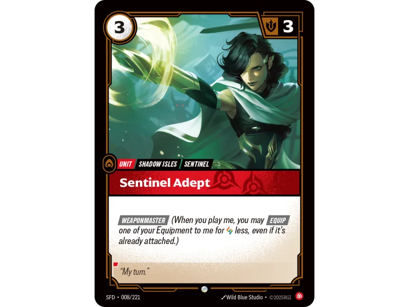 Sentinel Adept SFD-008 | Spiritforged | ProCards México