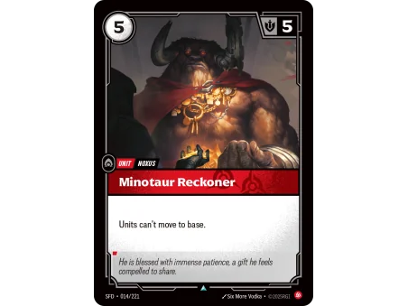 Minotaur Reckoner SFD-014 | Spiritforged | ProCards México