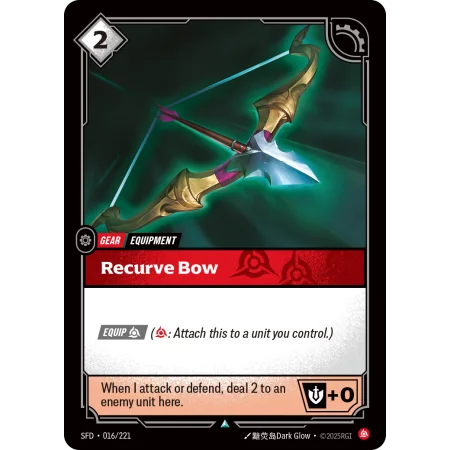 Recurve Bow SFD-016 | Spiritforged | ProCards México