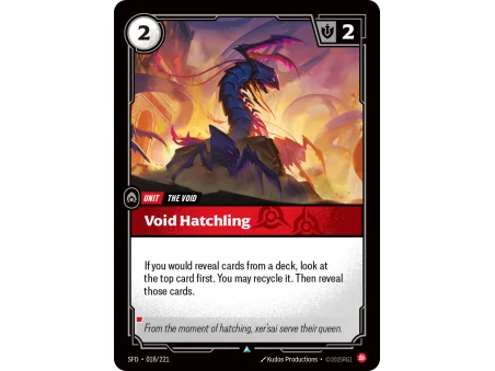 Void Hatchling SFD-018 | Spiritforged | ProCards México