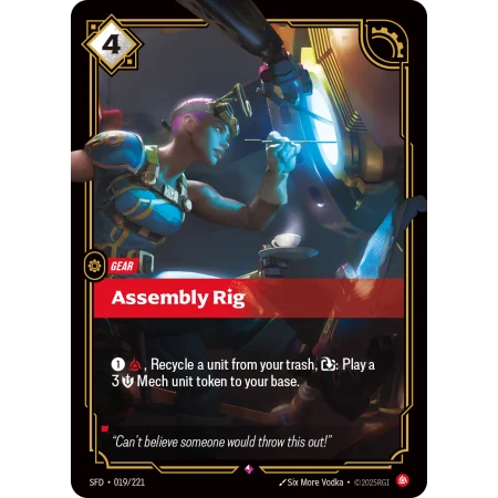 Assembly Rig SFD-019 | Spiritforged | ProCards México