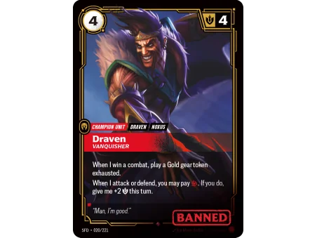 Draven, Vanquisher SFD-020 | Spiritforged | ProCards México
