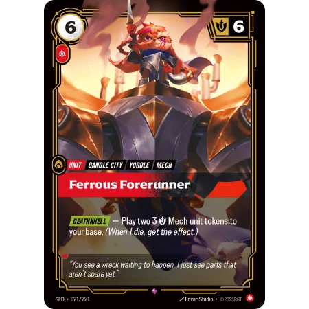 Ferrous Forerunner SFD-021 | Spiritforged | ProCards México