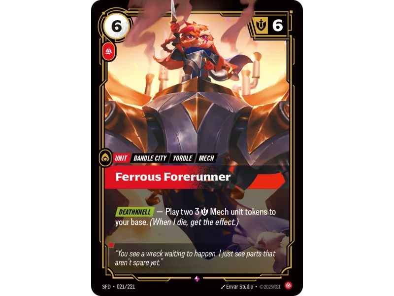 Ferrous Forerunner SFD-021 | Spiritforged | ProCards México