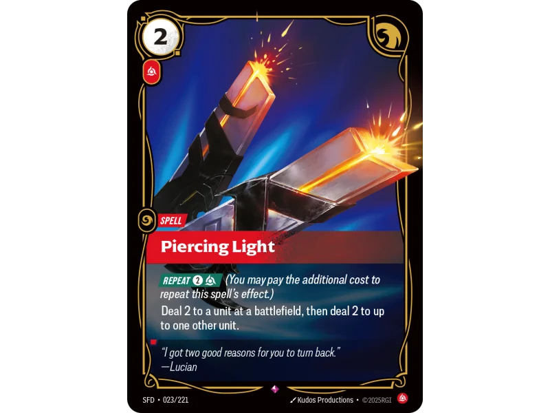 Piercing Light SFD-023 | Spiritforged | ProCards México