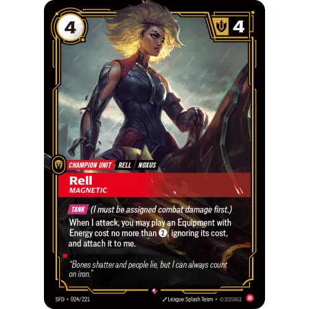 Rell, Magnetic SFD-024 | Spiritforged | ProCards México