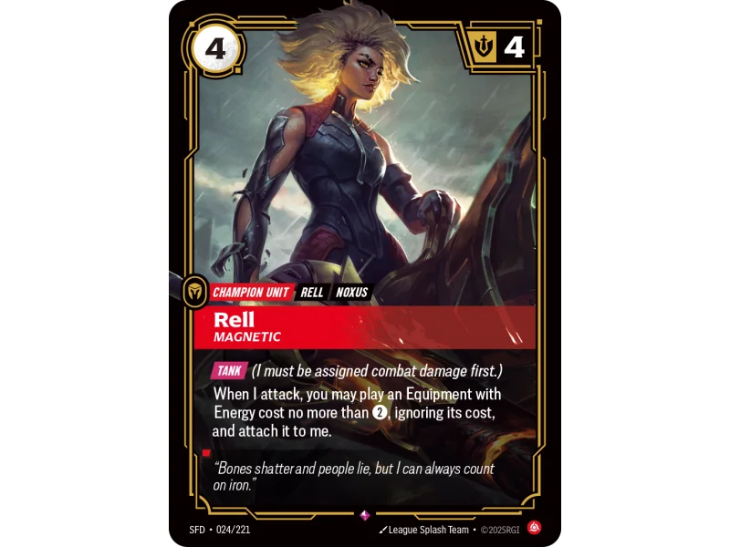Rell, Magnetic SFD-024 | Spiritforged | ProCards México
