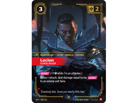 Lucian, Gunslinger SFD-028 | Spiritforged | ProCards México