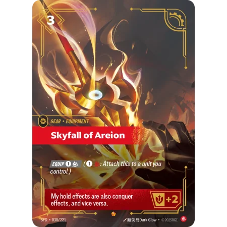 Skyfall of Areion SFD-030 | Spiritforged | ProCards México