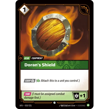 Doran's Shield SFD-033 | Spiritforged | ProCards México