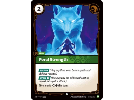 Feral Strength SFD-034 | Spiritforged | ProCards México
