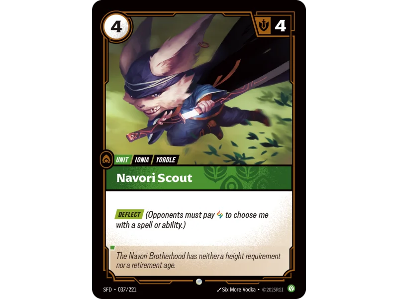 Navori Scout SFD-037 | Spiritforged | ProCards México