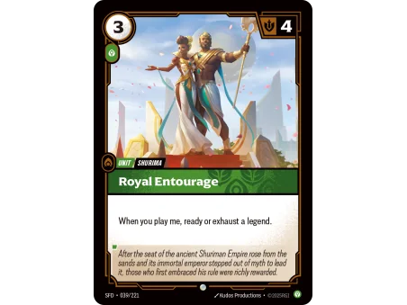 Royal Entourage SFD-039 | Spiritforged | ProCards México