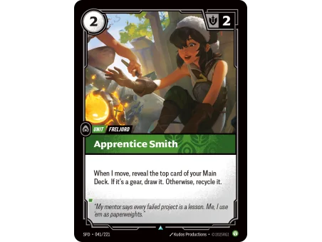 Apprentice Smith SFD-041 | Spiritforged | ProCards México