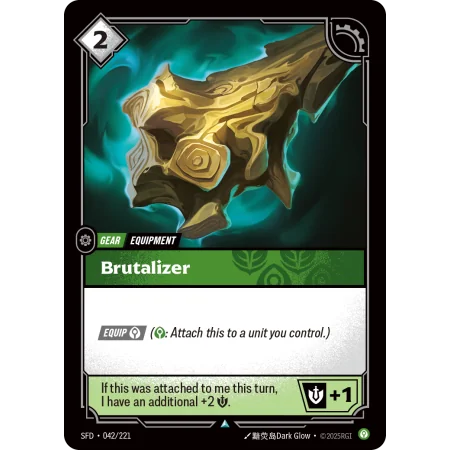 Brutalizer SFD-042 | Spiritforged | ProCards México