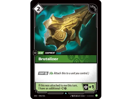 Brutalizer SFD-042 | Spiritforged | ProCards México