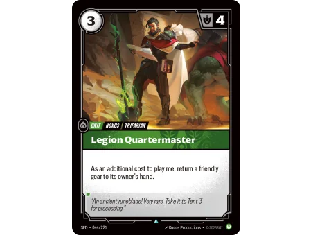Legion Quartermaster SFD-044 | Spiritforged | ProCards México