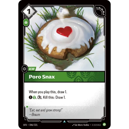 Poro Snax SFD-046 | Spiritforged | ProCards México
