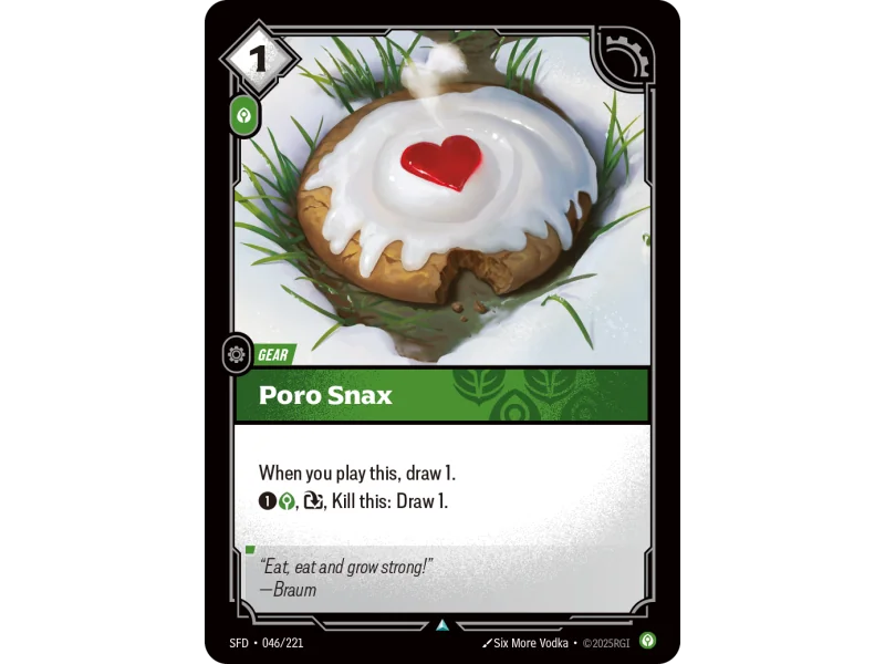 Poro Snax SFD-046 | Spiritforged | ProCards México