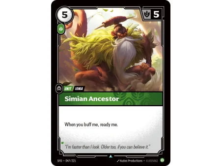 Simian Ancestor SFD-047 | Spiritforged | ProCards México