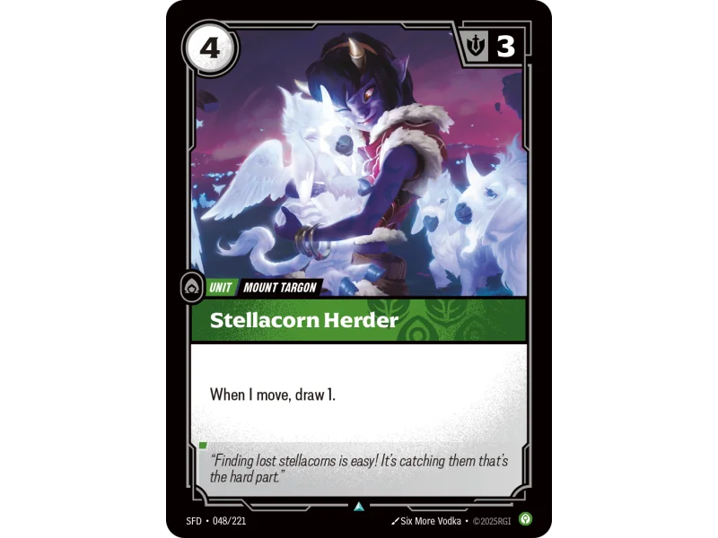 Stellacorn Herder SFD-048 | Spiritforged | ProCards México