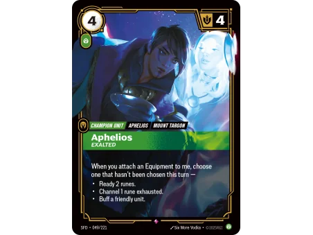 Aphelios, Exalted SFD-049 | Spiritforged | ProCards México