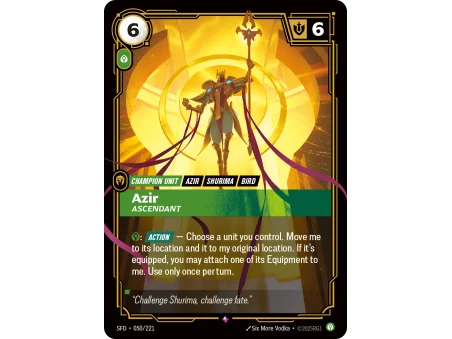 Azir, Ascendant SFD-050 | Spiritforged | ProCards México