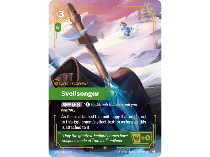 Svellsongur SFD-059 | Spiritforged | ProCards México