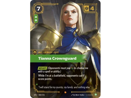 Tianna Crownguard SFD-060 | Spiritforged | ProCards México