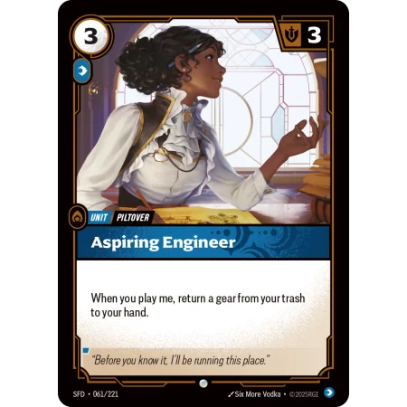 Aspiring Engineer SFD-061 | Spiritforged | ProCards México