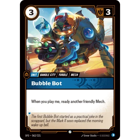 Bubble Bot SFD-062 | Spiritforged | ProCards México