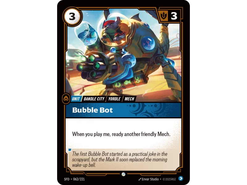 Bubble Bot SFD-062 | Spiritforged | ProCards México