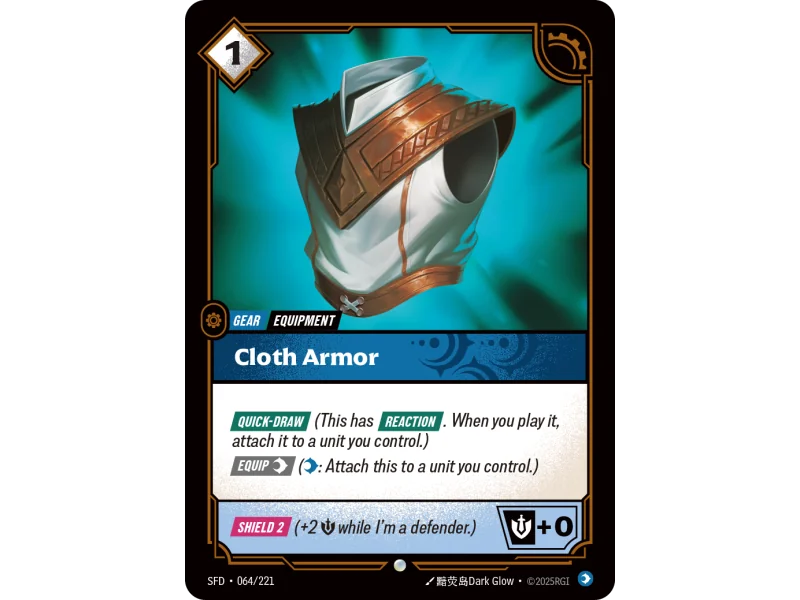 Cloth Armor SFD-064 | Spiritforged | ProCards México