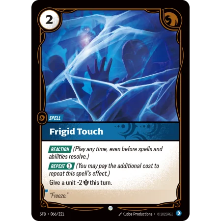 Frigid Touch SFD-066 | Spiritforged | ProCards México