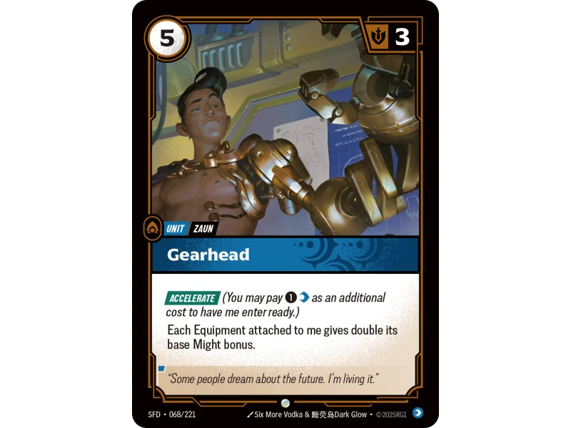 Gearhead SFD-068 | Spiritforged | ProCards México
