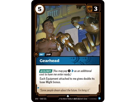 Gearhead SFD-068 | Spiritforged | ProCards México