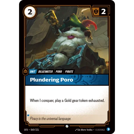 Plundering Poro SFD-069 | Spiritforged | ProCards México
