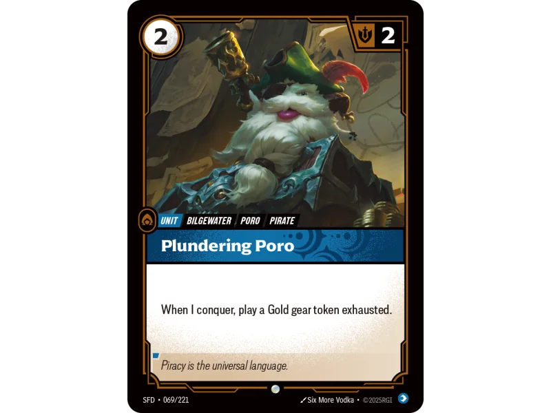 Plundering Poro SFD-069 | Spiritforged | ProCards México