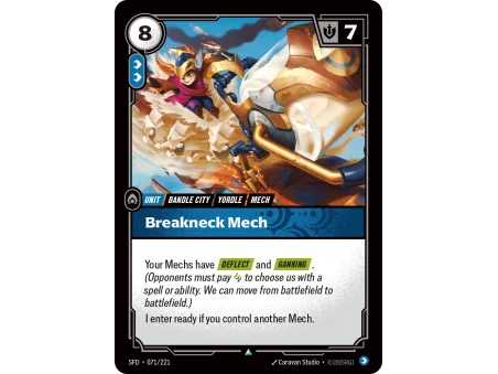 Breakneck Mech SFD-071 | Spiritforged | ProCards México