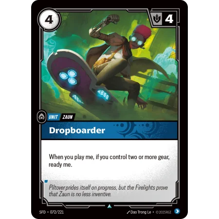 Dropboarder SFD-072 | Spiritforged | ProCards México
