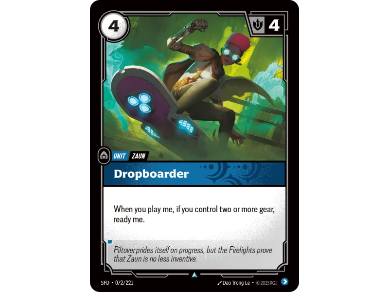 Dropboarder SFD-072 | Spiritforged | ProCards México