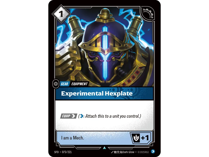 Experimental Hexplate SFD-073 | Spiritforged | ProCards México