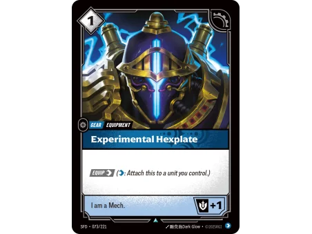 Experimental Hexplate SFD-073 | Spiritforged | ProCards México