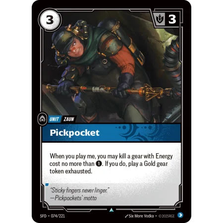 Pickpocket SFD-074 | Spiritforged | ProCards México