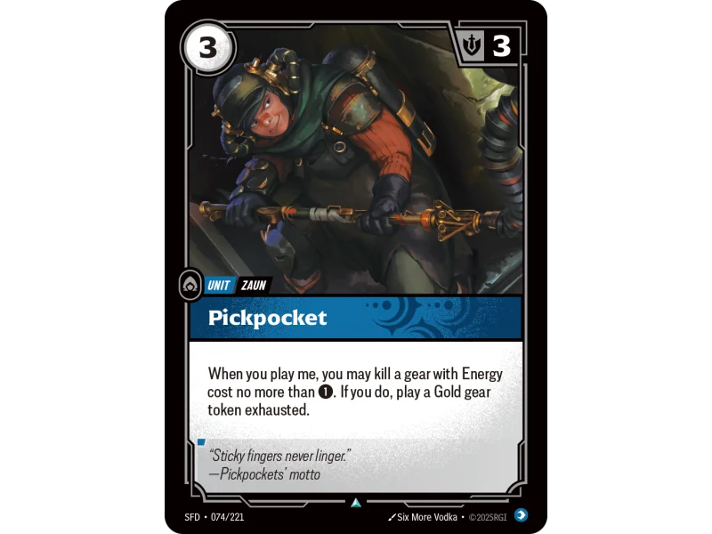 Pickpocket SFD-074 | Spiritforged | ProCards México